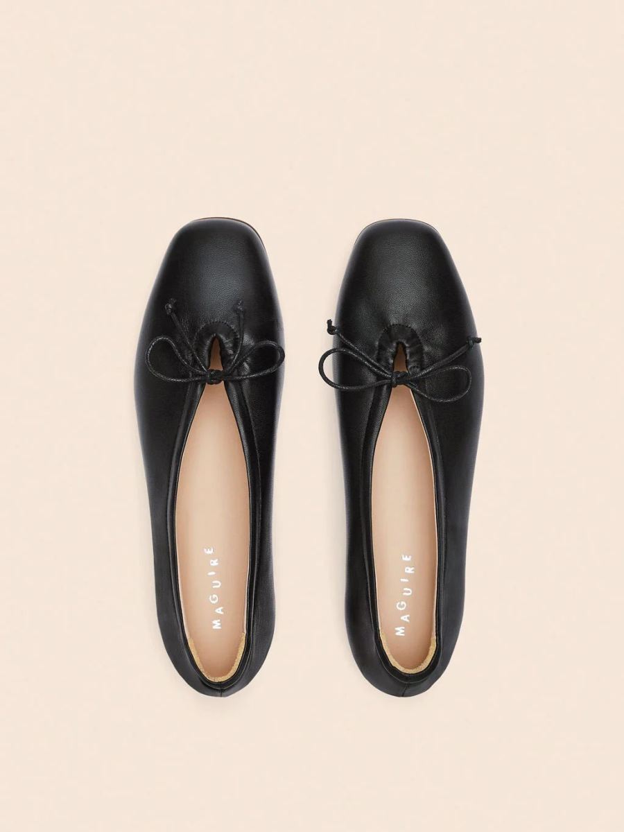 Maguire | Women's Prato Black Ballerina Ballet flat | Special Offer