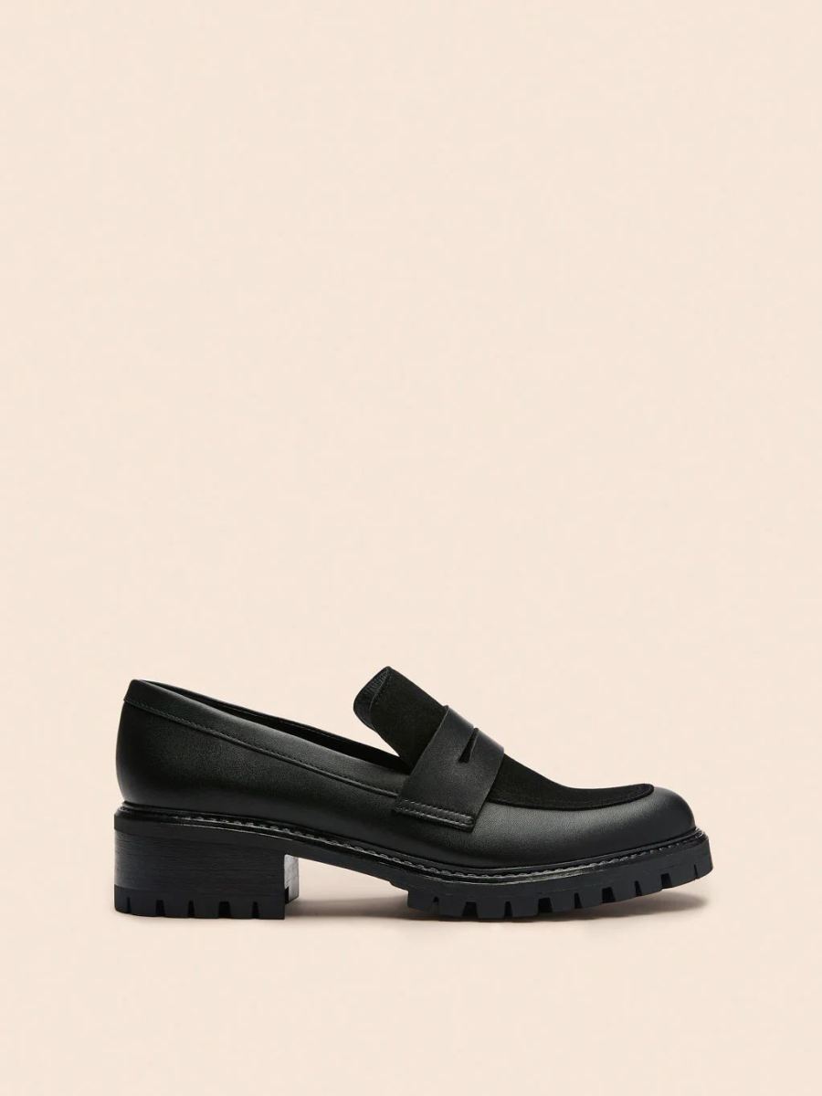 Maguire | Women's Sintra Black Loafer Chunky Loafer | Special Offer