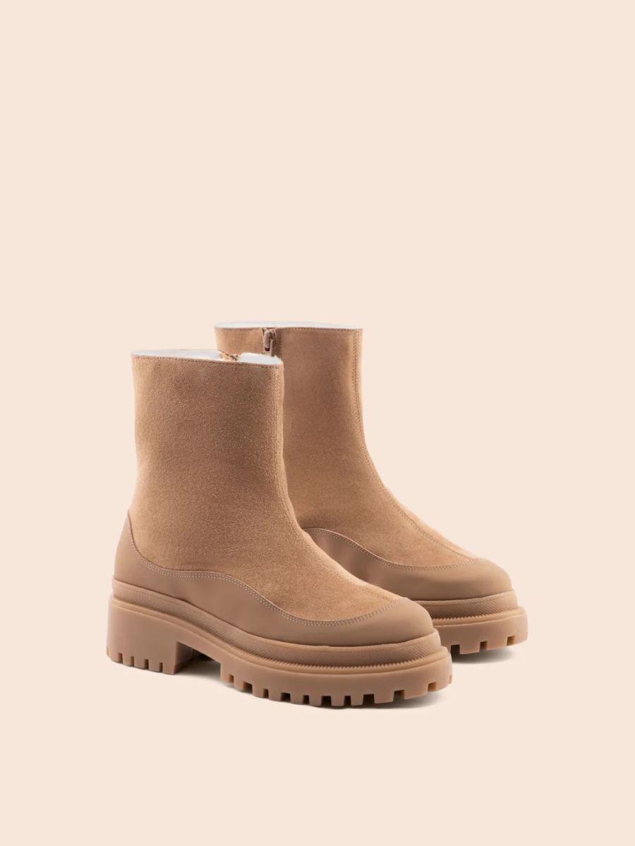 Maguire | Women's Nisa Tan Winter Boot Shearling lined | Special Offer