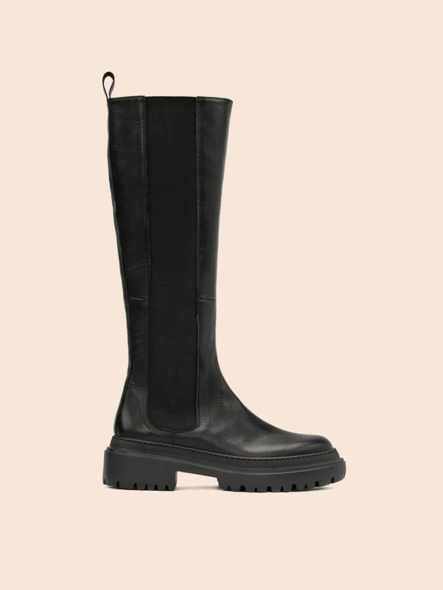 Maguire | Women's Monza Black Boot Knee-high Boot | Special Offer