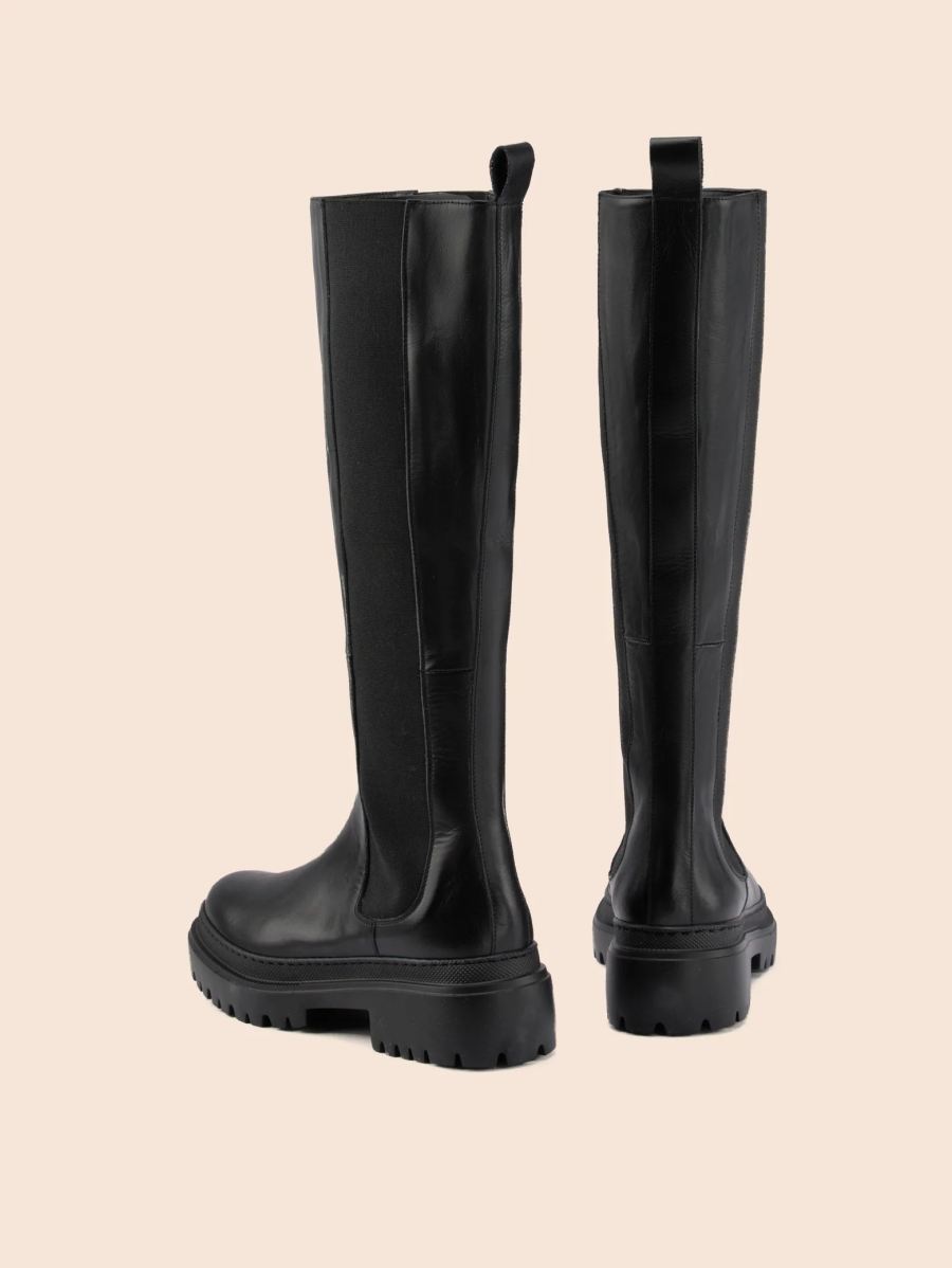 Maguire | Women's Monza Black Boot Knee-high Boot | Special Offer