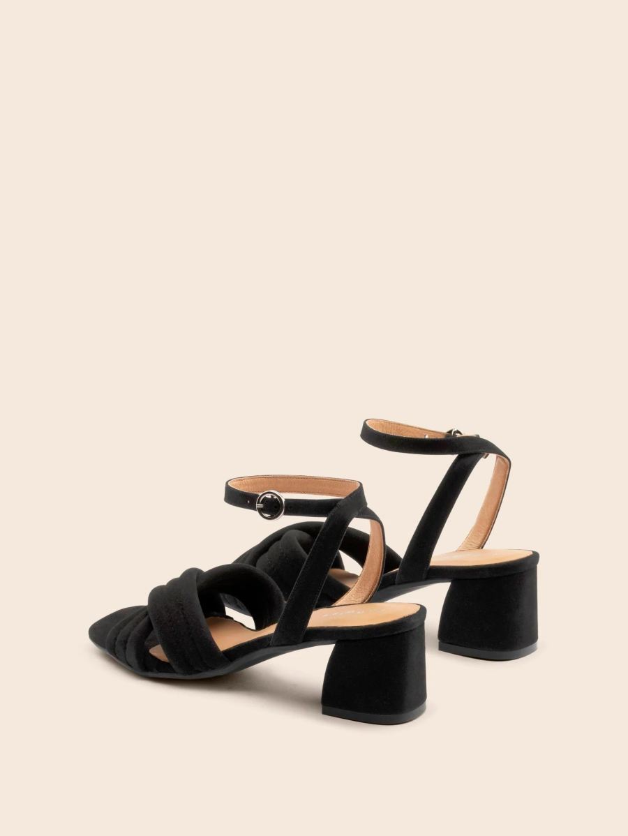 Maguire | Women's Adria Black Heel Heeled Sandal | Special Offer