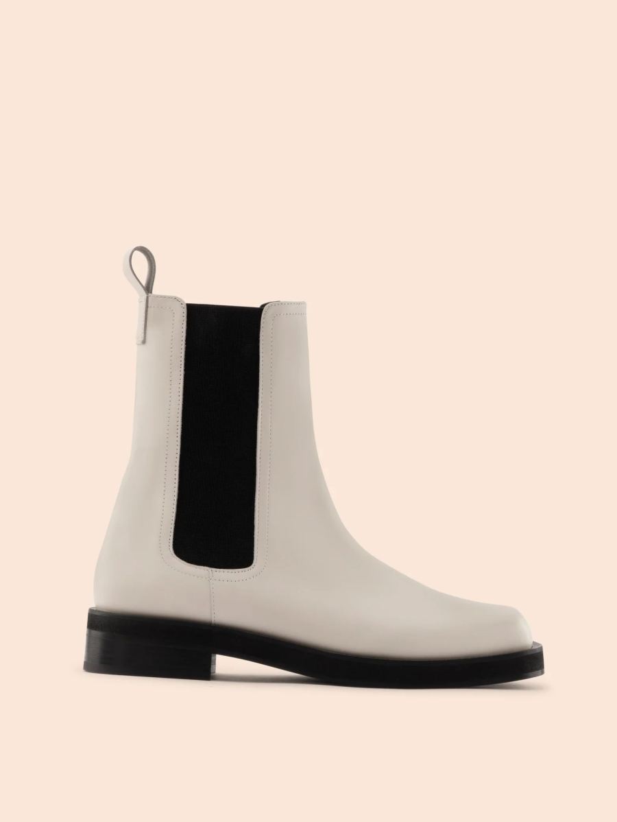 Maguire | Women's Mora Cream Boot Chelsea Boot | Special Offer