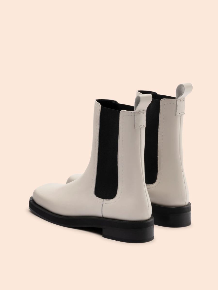 Maguire | Women's Mora Cream Boot Chelsea Boot | Special Offer