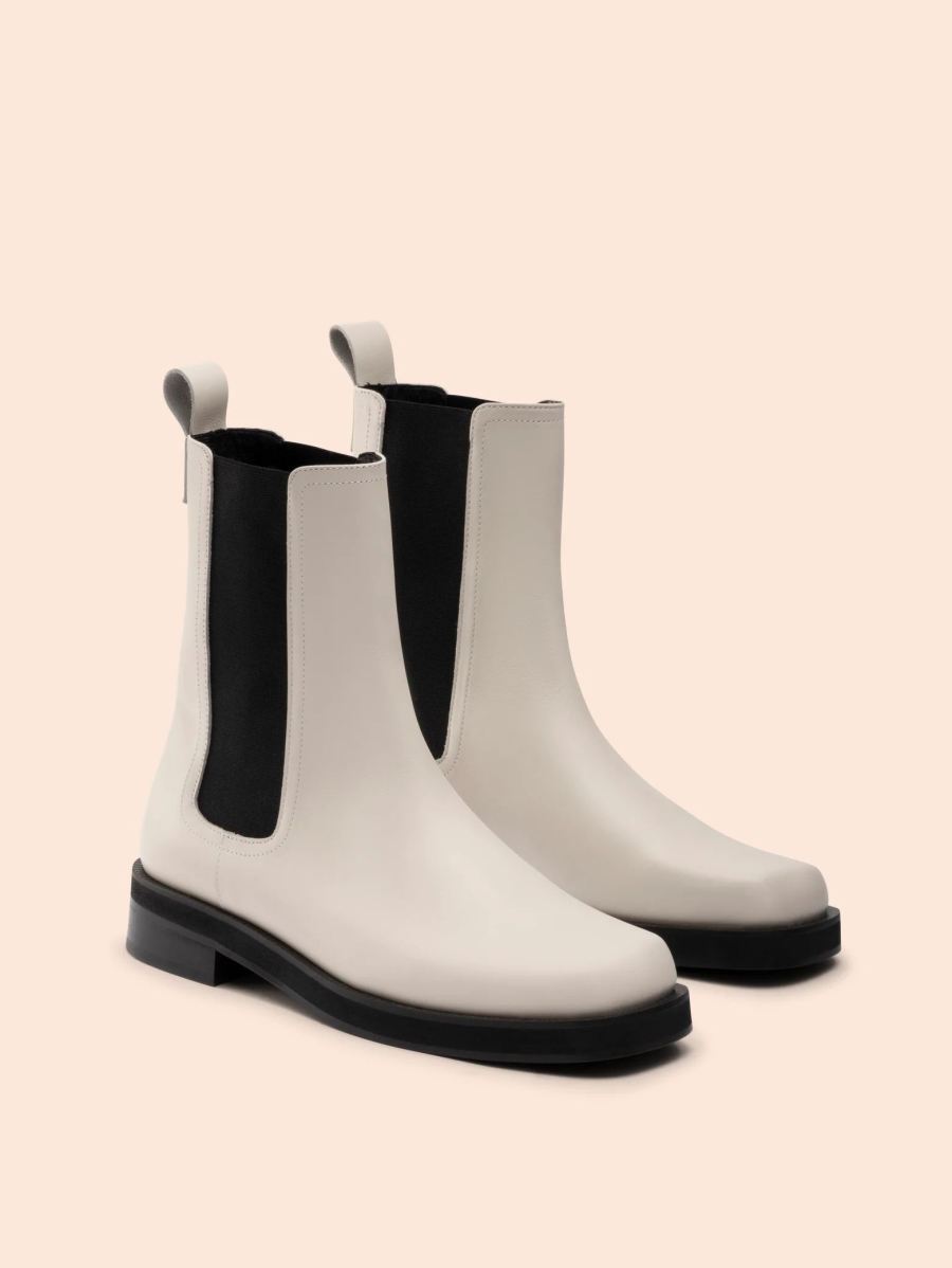 Maguire | Women's Mora Cream Boot Chelsea Boot | Special Offer