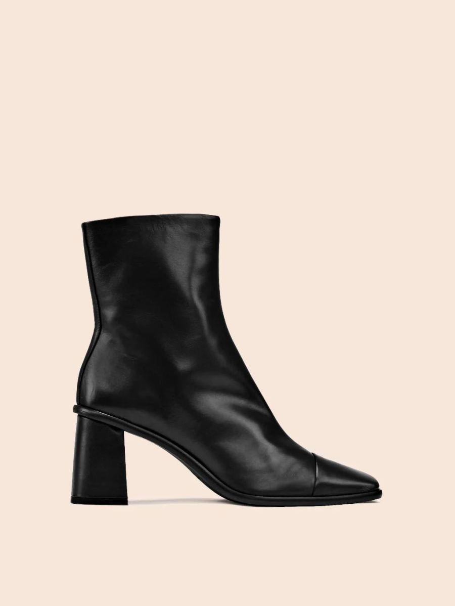 Maguire | Women's Avila Black Boot Heeled Boot | Special Offer