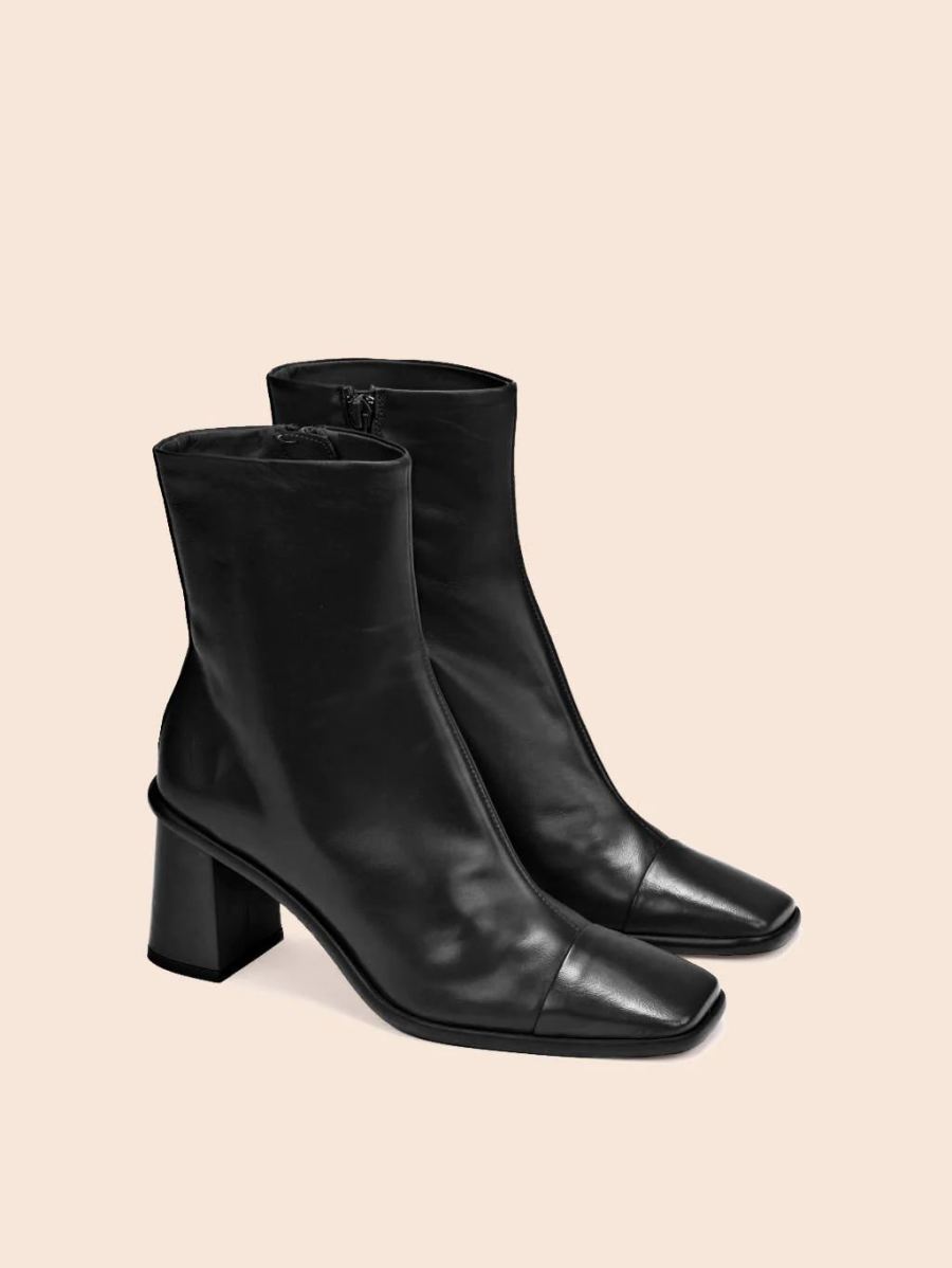 Maguire | Women's Avila Black Boot Heeled Boot | Special Offer