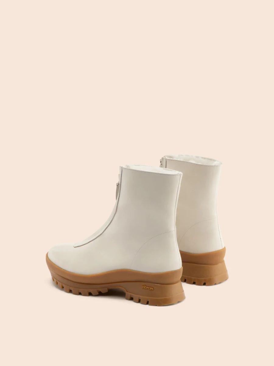 Maguire | Women's Estrella Lined Cream Boot Shearling lined | Special Offer