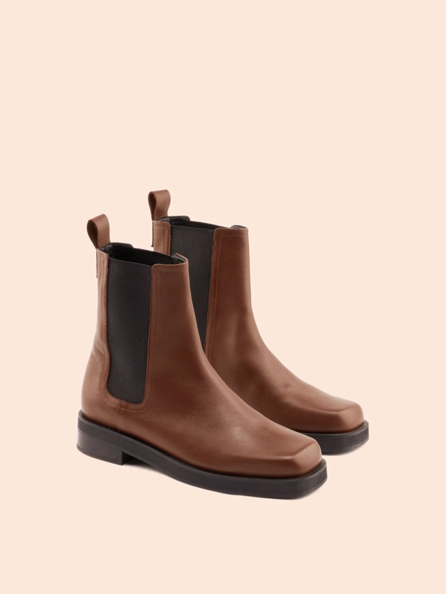 Maguire | Women's Mora Cognac Boot Chelsea Boot | Special Offer