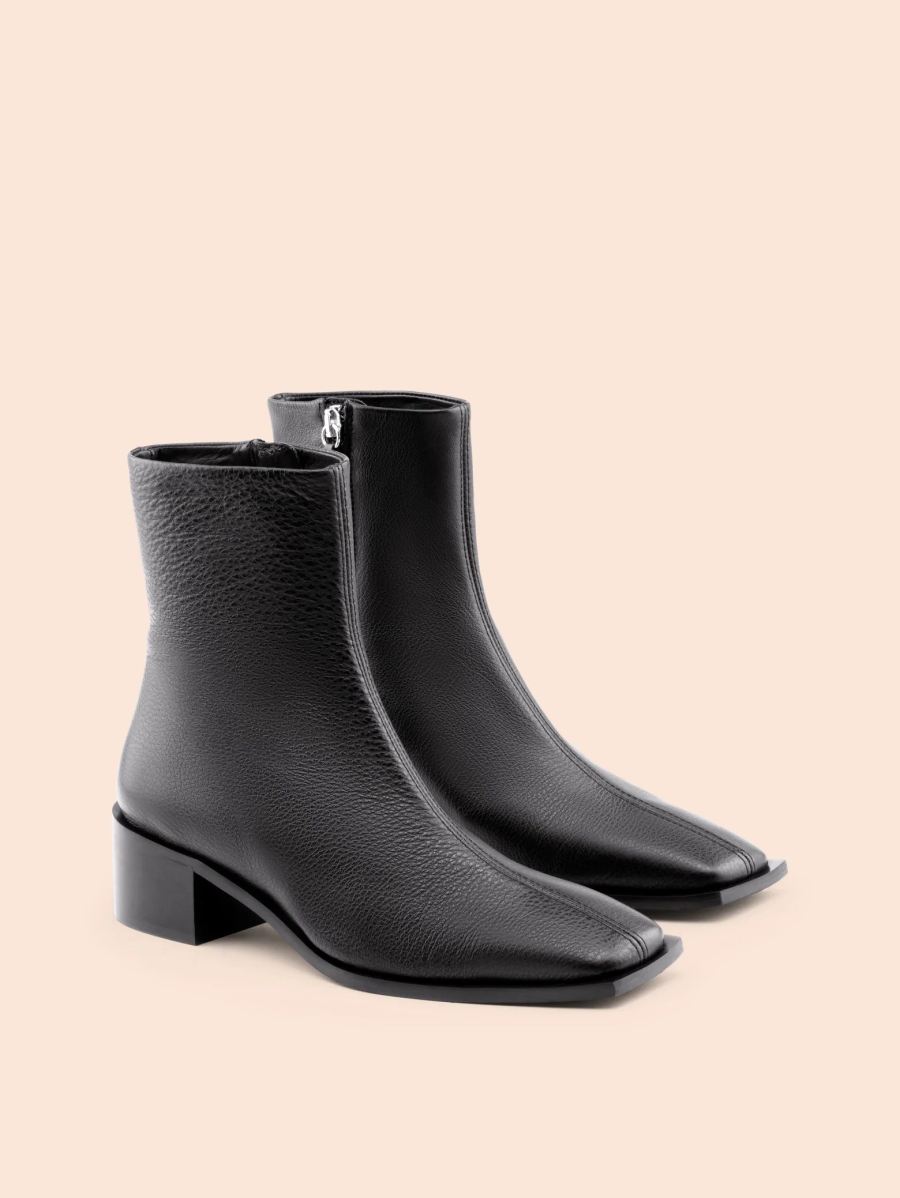 Maguire | Women's Palma Black Boot Heeled Boot | Special Offer