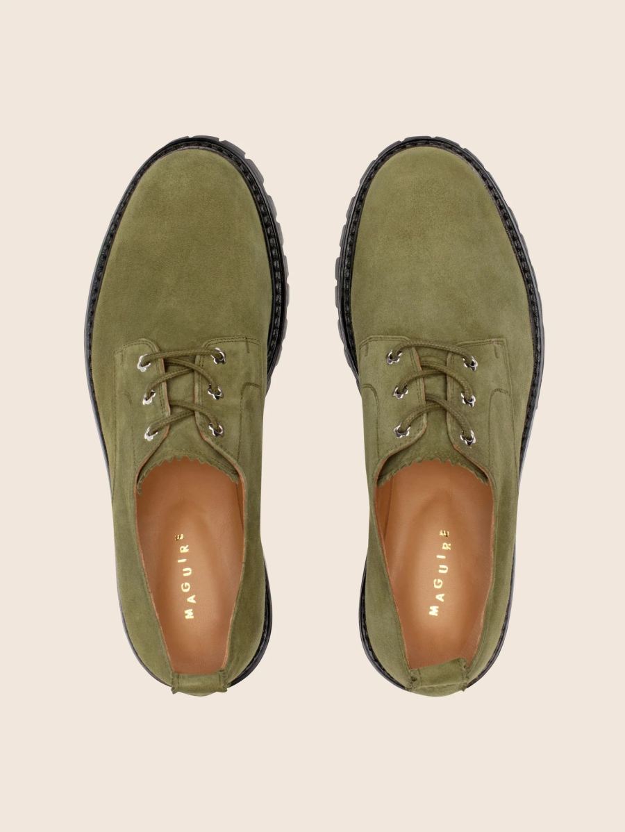 Maguire | Women's Zava Olive Oxford Last Units | Special Offer