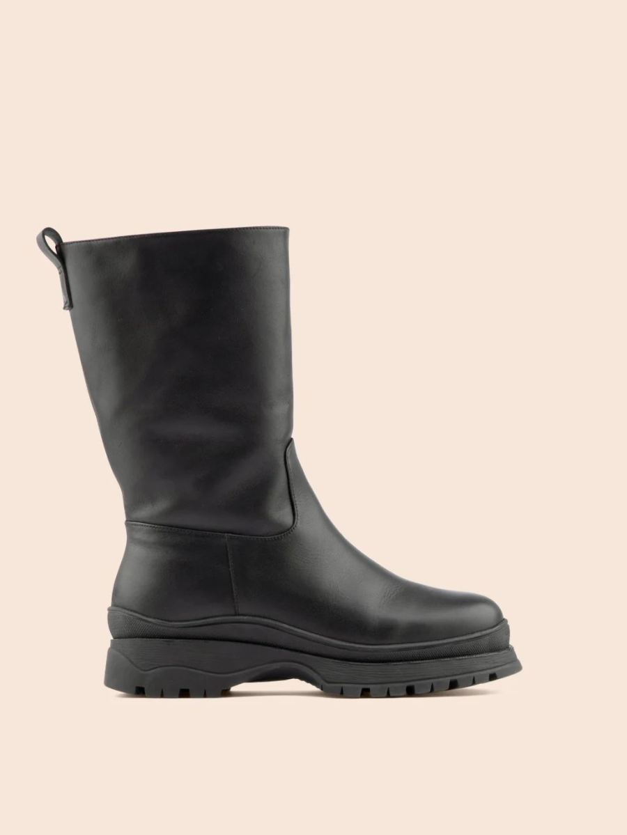 Maguire | Women's Beira Black Winter Boot Shearling lined | Special Offer