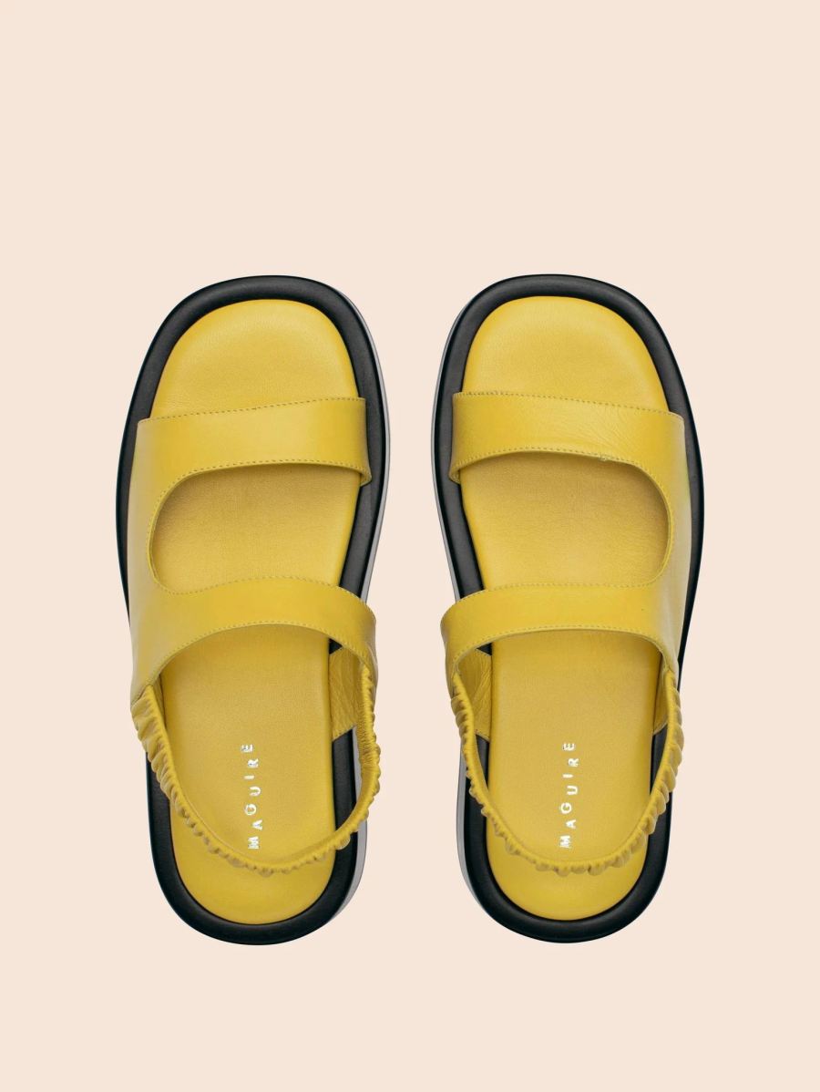 Maguire | Women's Caserta Lemon Drop Sandal Last Units | Special Offer