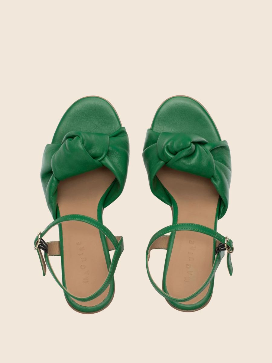 Maguire | Women's Noto Green Heel Last Units | Special Offer