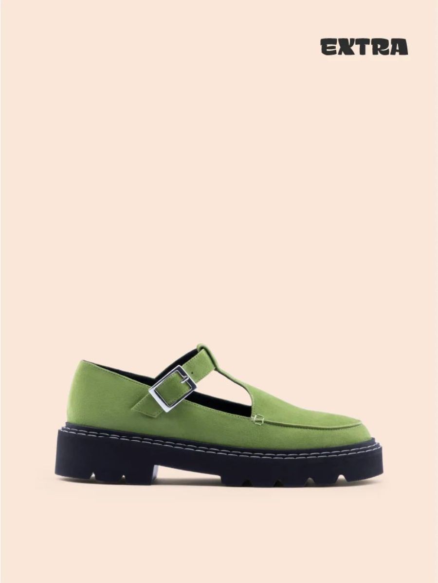 Maguire | Women's Neiva Matcha Mary Jane Flat | Special Offer