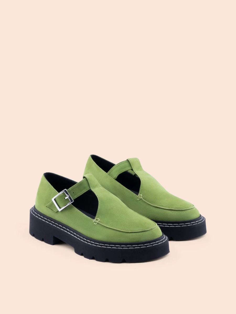 Maguire | Women's Neiva Matcha Mary Jane Flat | Special Offer