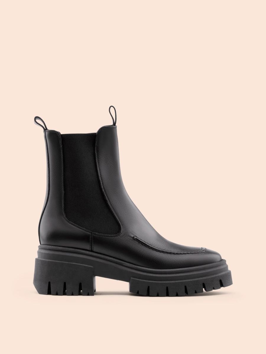 Maguire | Women's Biella Black Boot Chelsea Boot | Special Offer