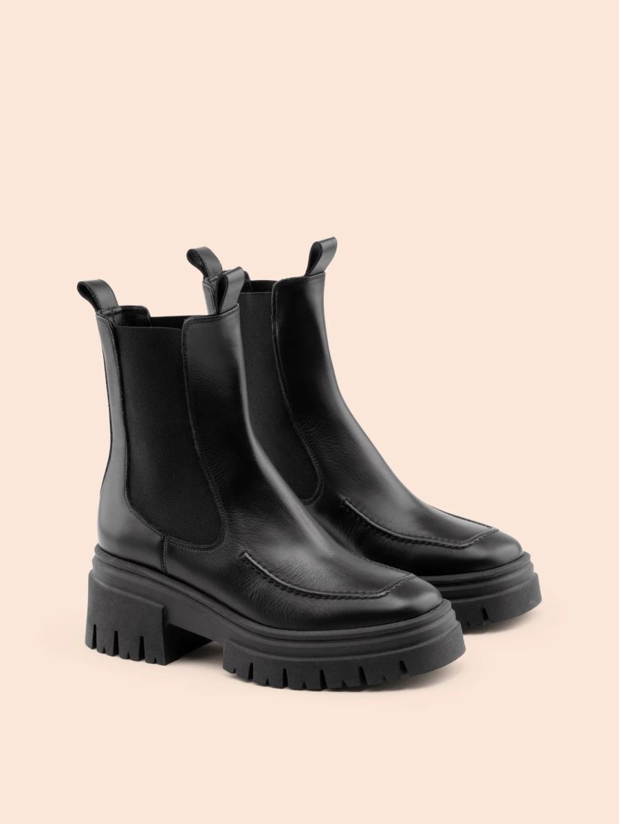 Maguire | Women's Biella Black Boot Chelsea Boot | Special Offer