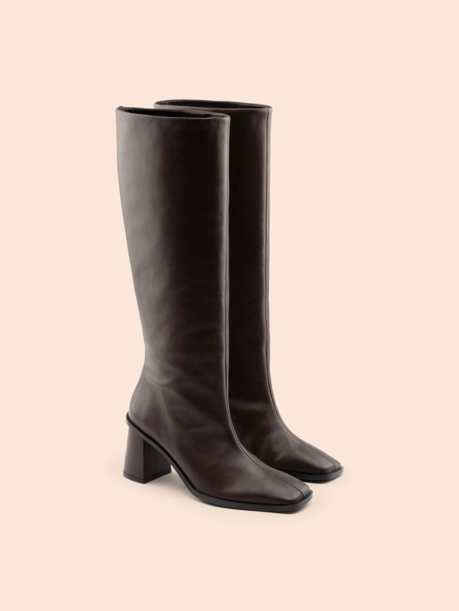 Maguire | Women's Lorca Brown Boot High-Knee Boot | Special Offer