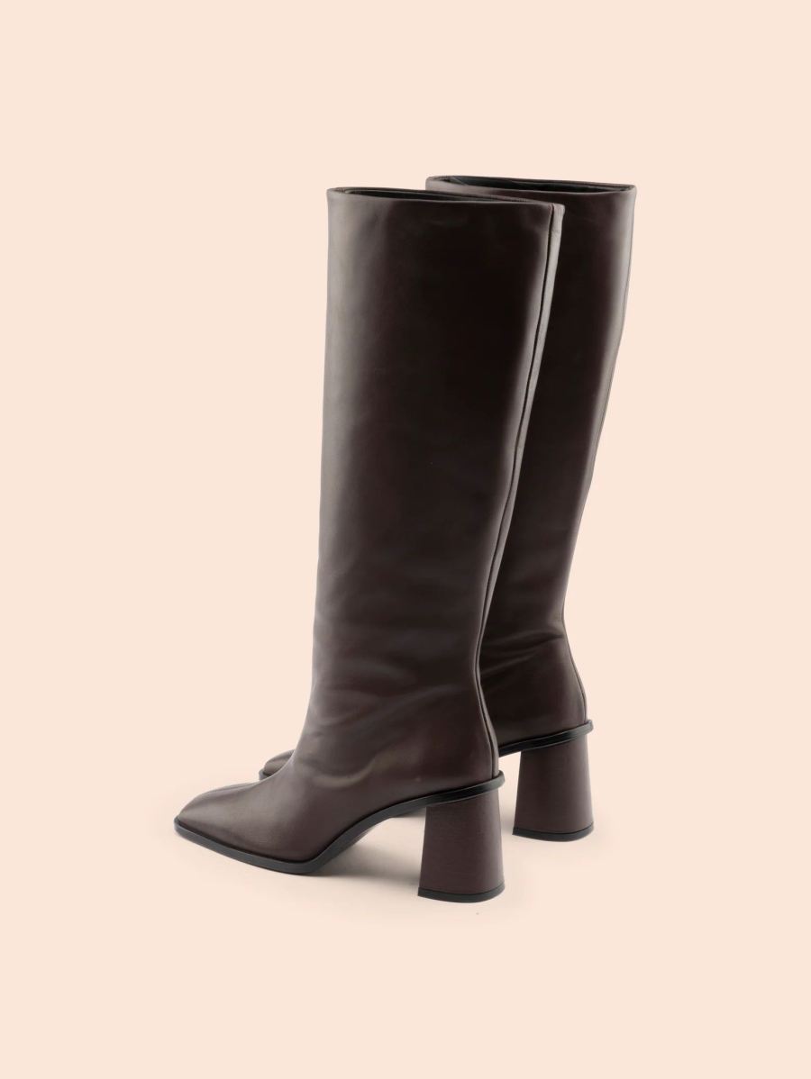 Maguire | Women's Lorca Brown Boot High-Knee Boot | Special Offer