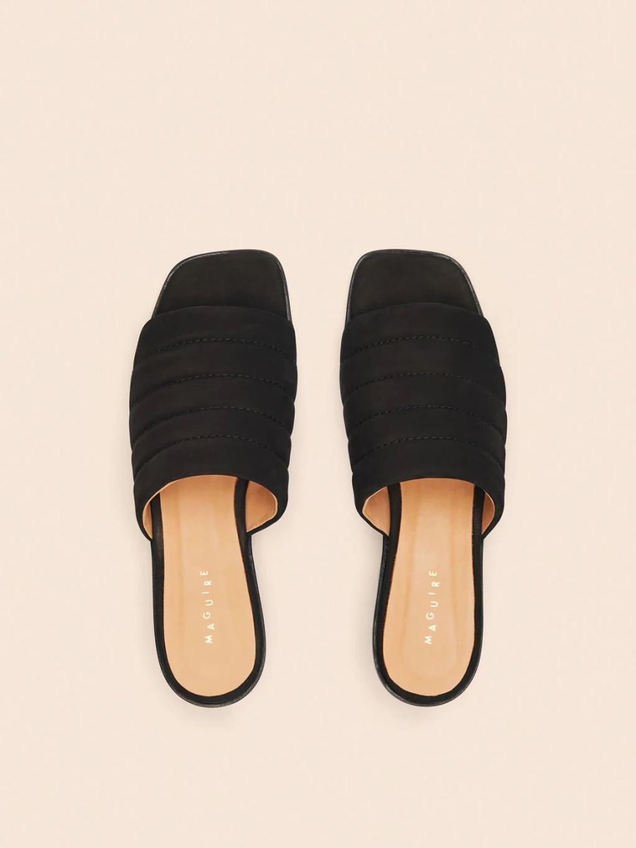 Maguire | Women's Alicante Black Mule Last Units | Special Offer