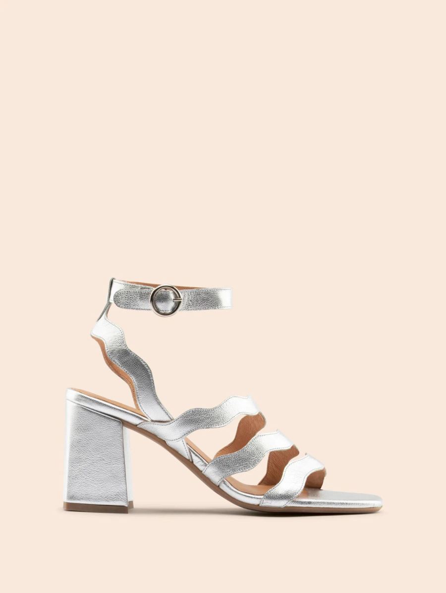 Maguire | Women's Rimini Silver Heel High Heel | Special Offer