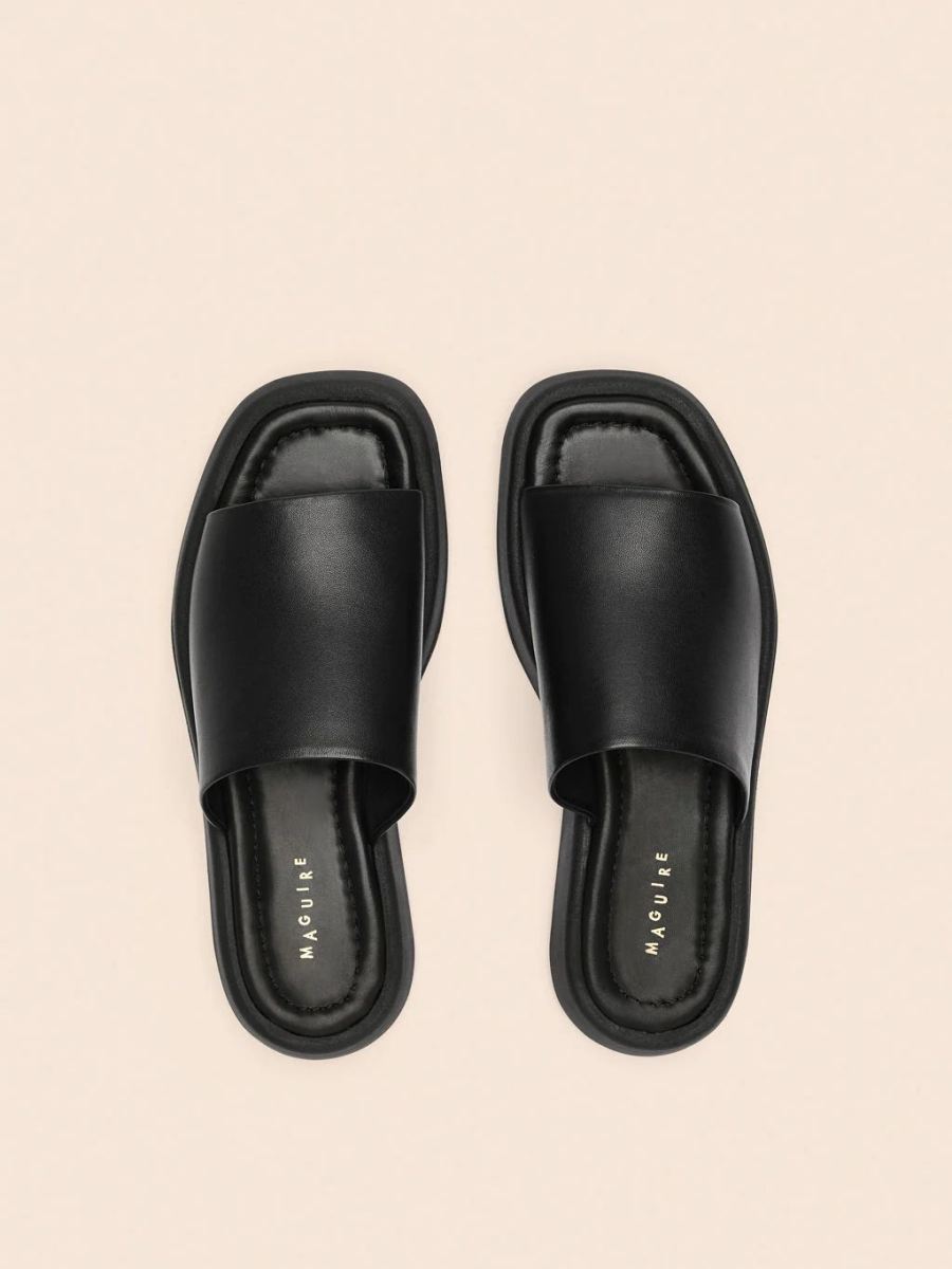 Maguire | Women's Bara Black Sandal Slide Sandal | Special Offer