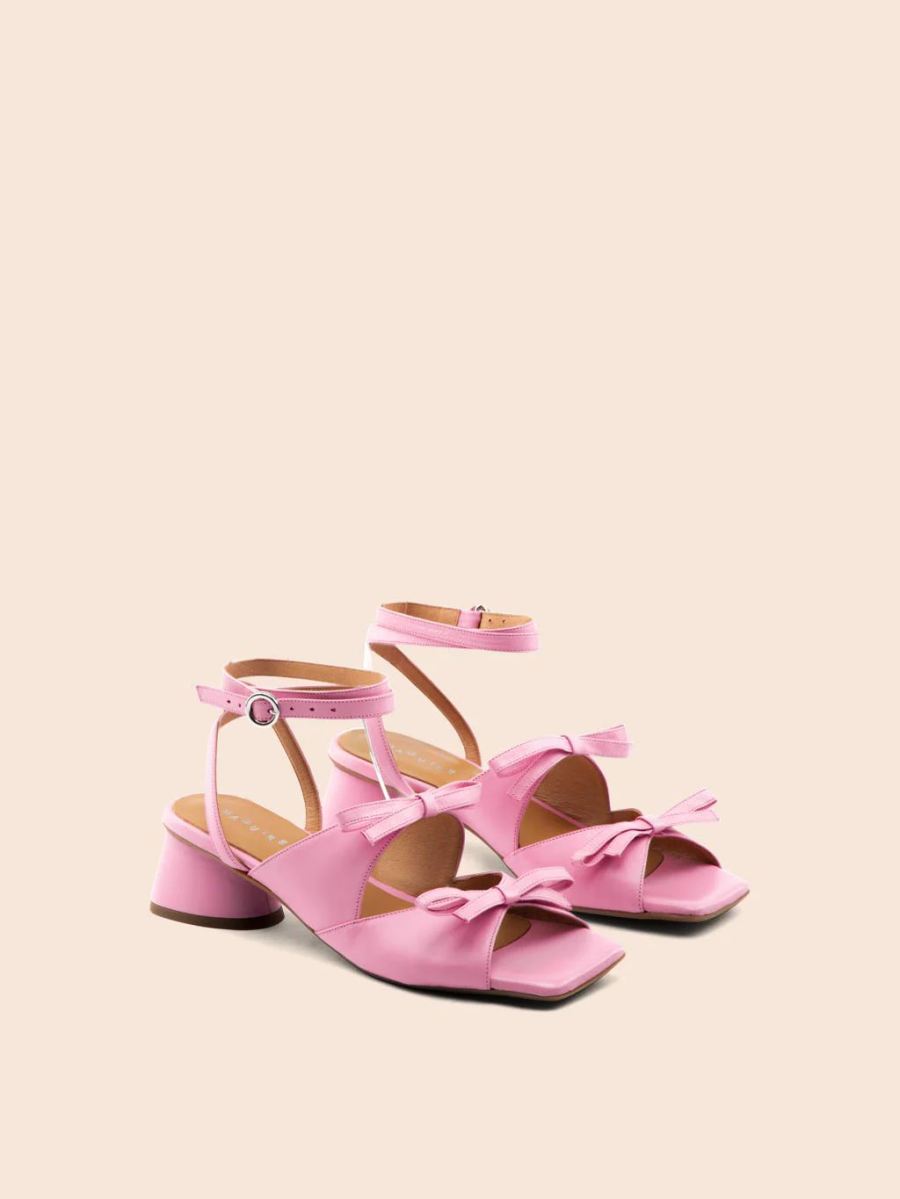 Maguire | Women's Mira Bubblegum Heel Heeled Sandal | Special Offer