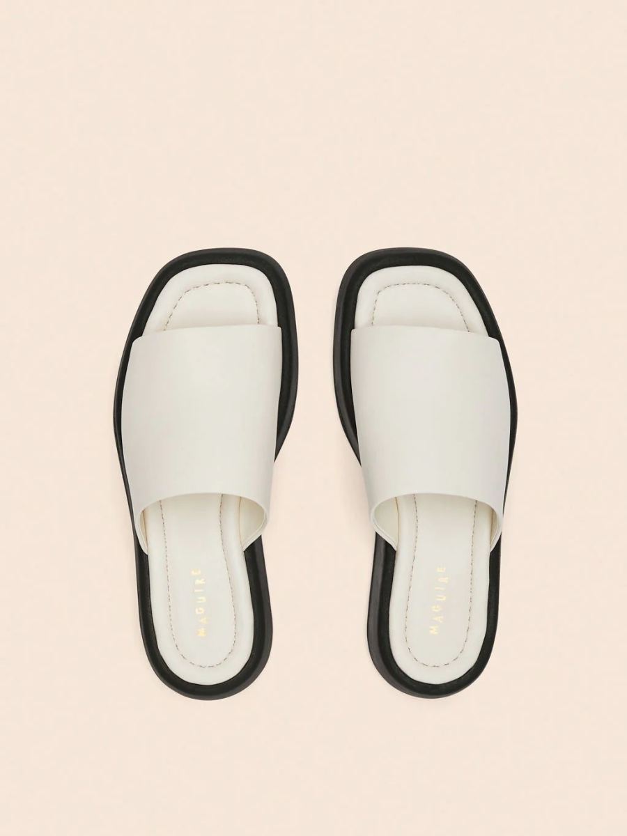 Maguire | Women's Bara Cream Sandal Slide Sandal | Special Offer