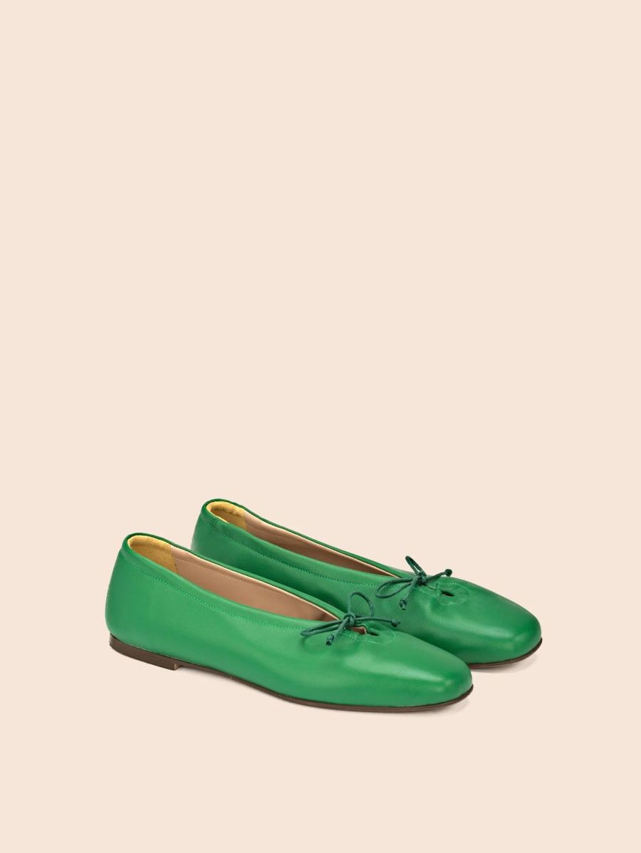 Maguire | Women's Prato Green Ballerina Last Units | Special Offer