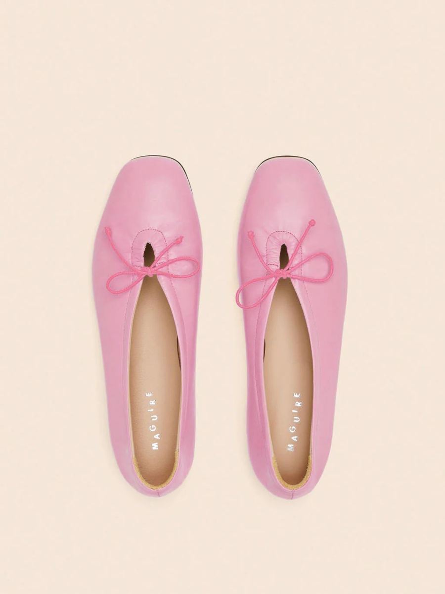 Maguire | Women's Prato Bubblegum Ballerina Ballet flat | Special Offer