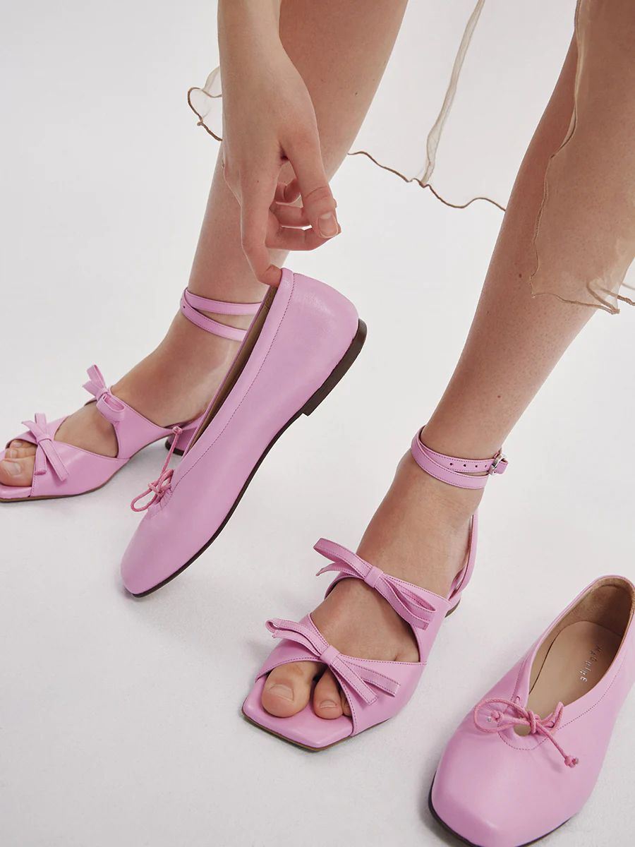 Maguire | Women's Prato Bubblegum Ballerina Ballet flat | Special Offer