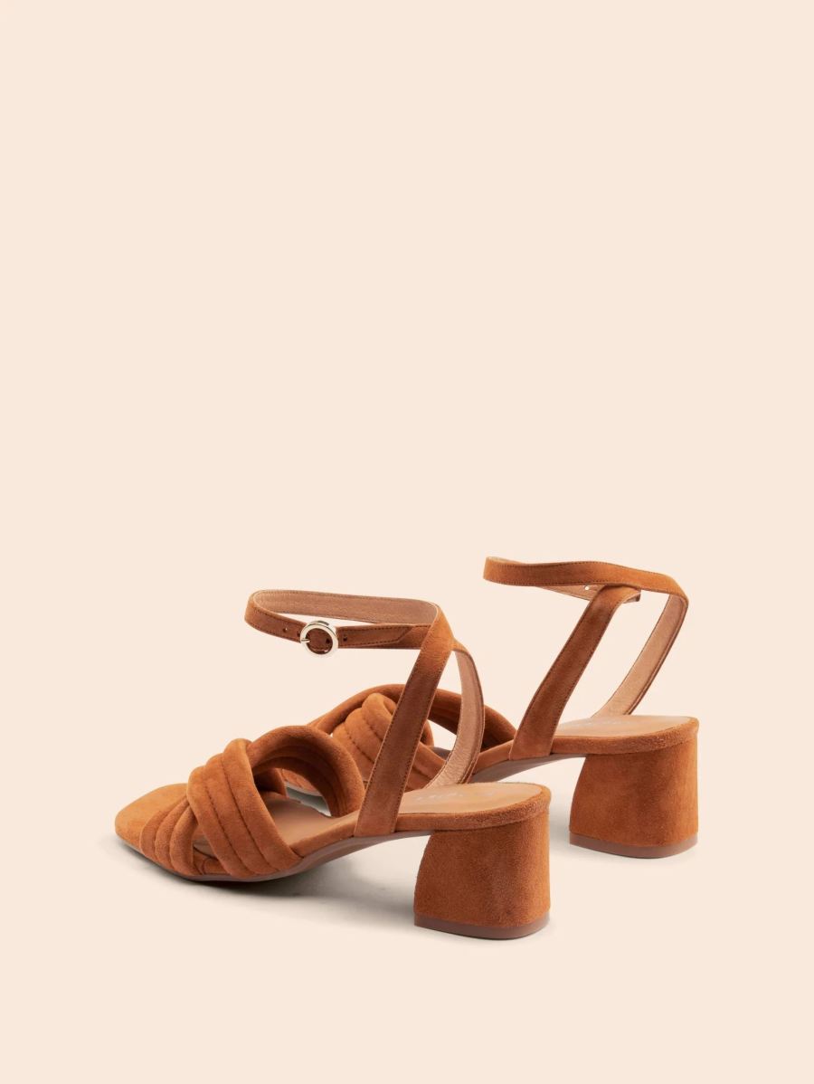 Maguire | Women's Adria Cognac Heel Last Units | Special Offer