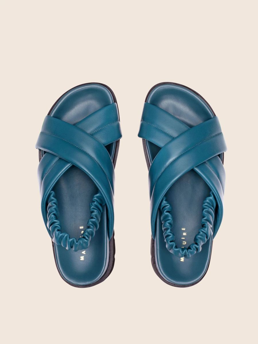 Maguire | Women's Garcia Teal Sandal Last Units | Special Offer