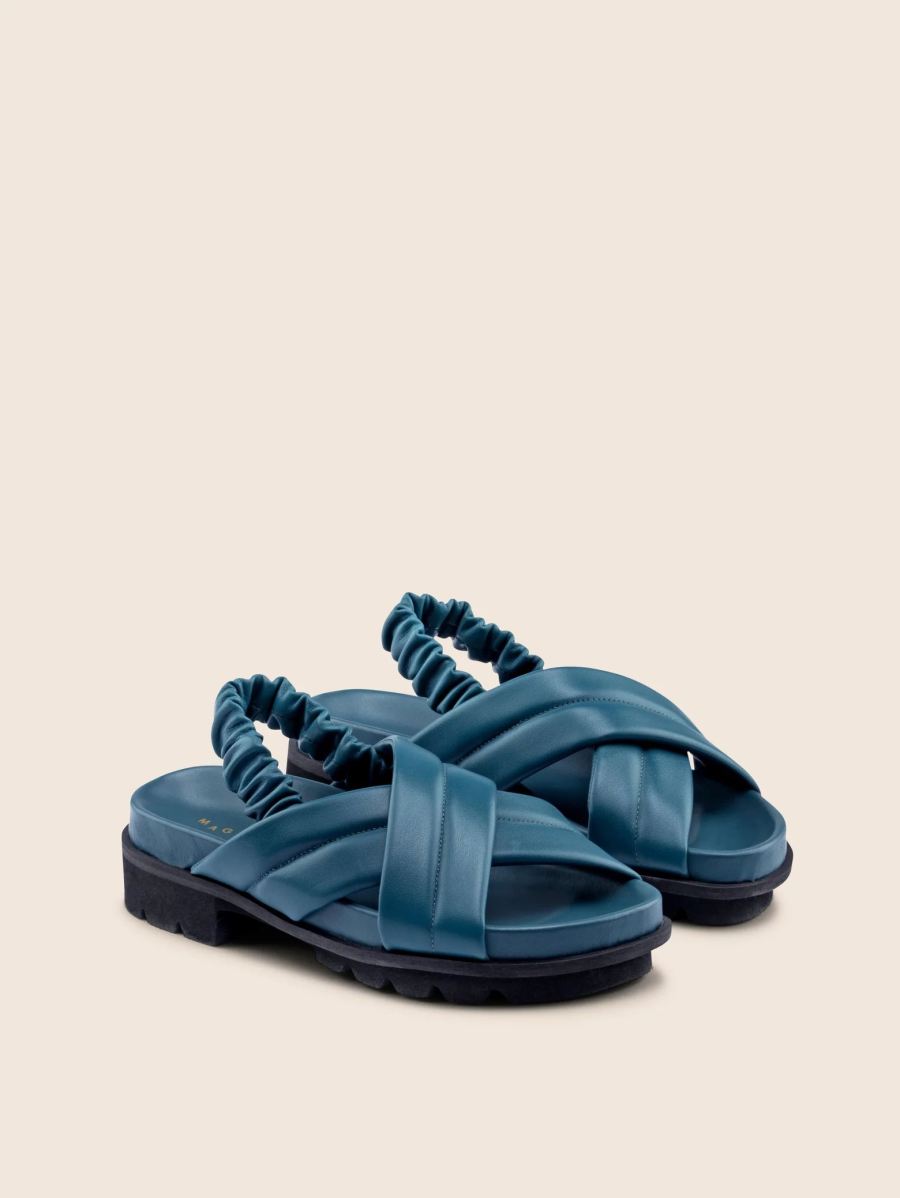 Maguire | Women's Garcia Teal Sandal Last Units | Special Offer