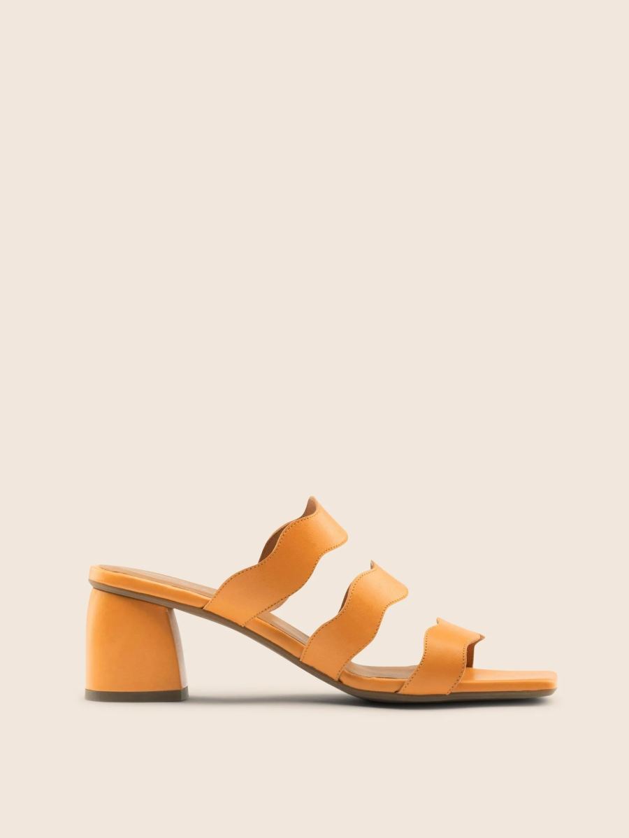 Maguire | Women's Riva Peach Heel Last Units | Special Offer