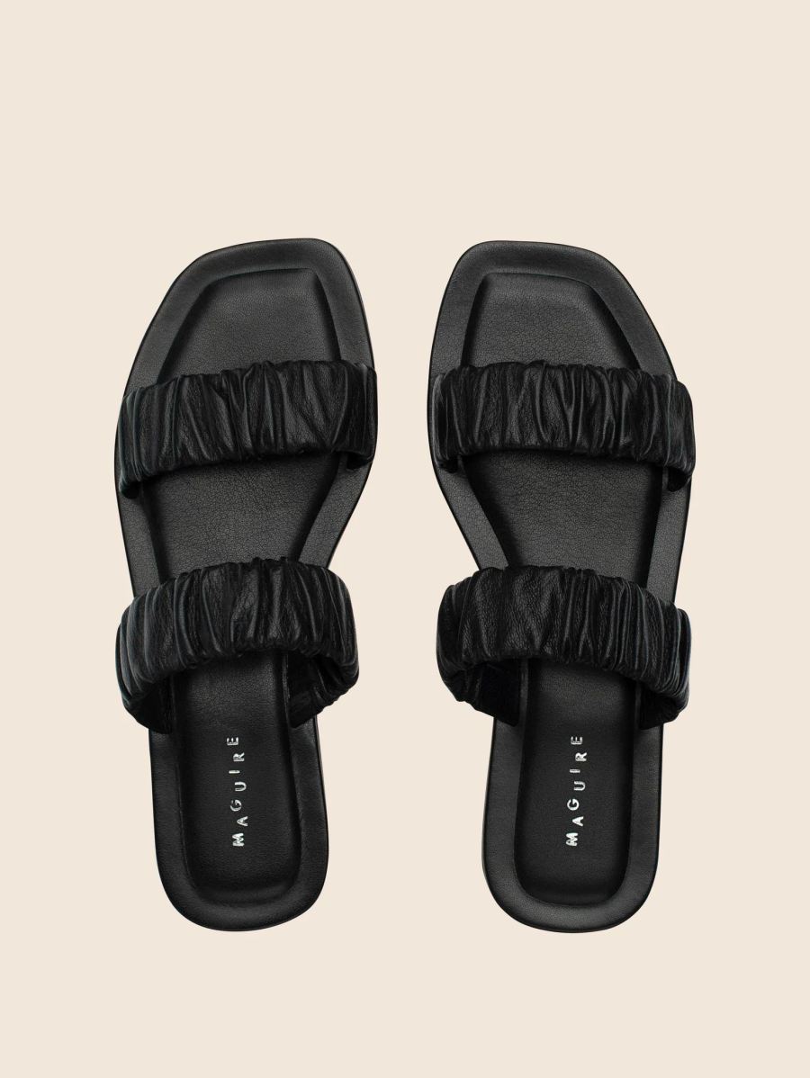 Maguire | Women's Fondi Black Sandal Last Units | Special Offer