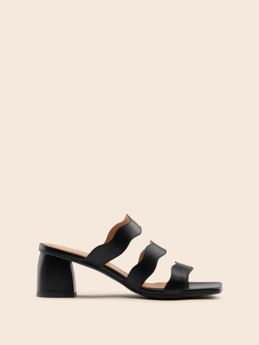 Maguire | Women's Riva Black Heel Last Units | Special Offer