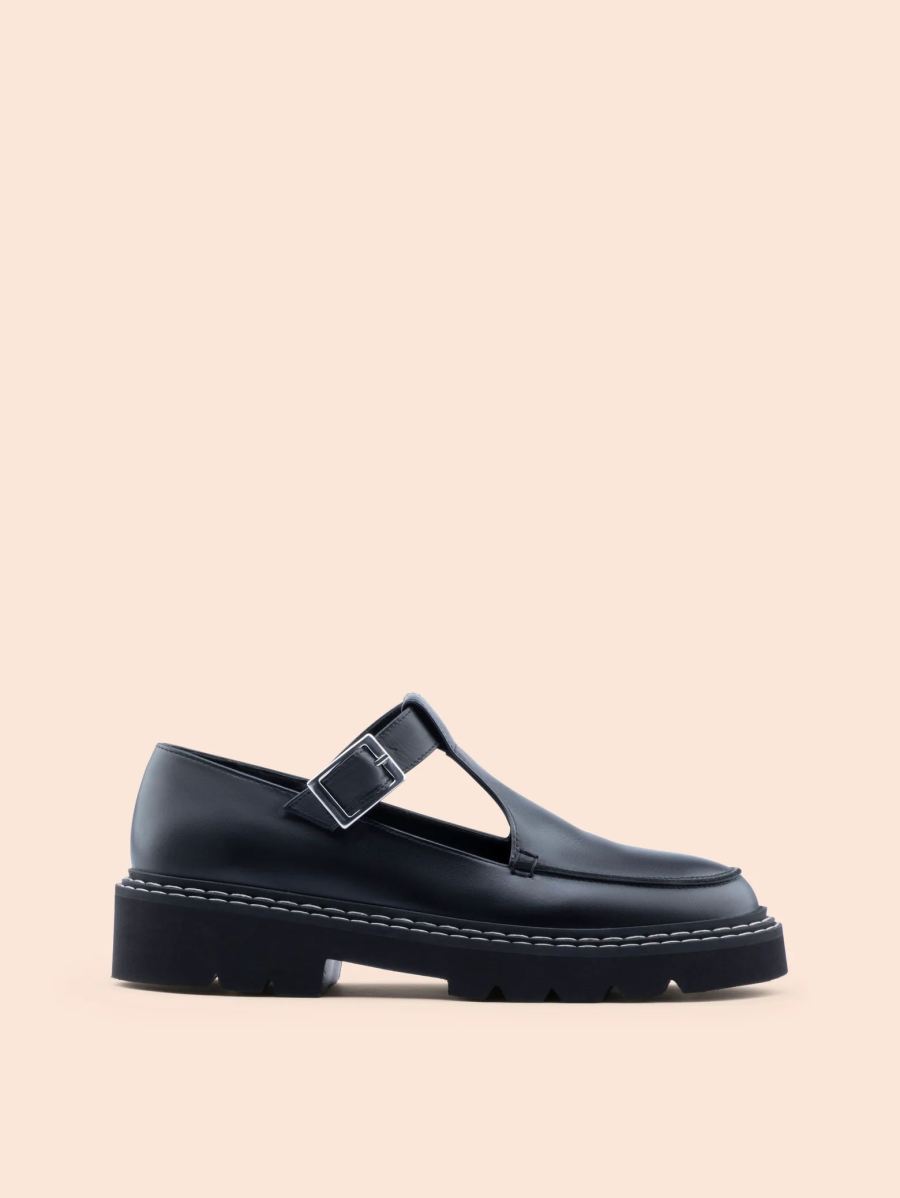 Maguire | Women's Neiva Black Mary Jane Flat | Special Offer