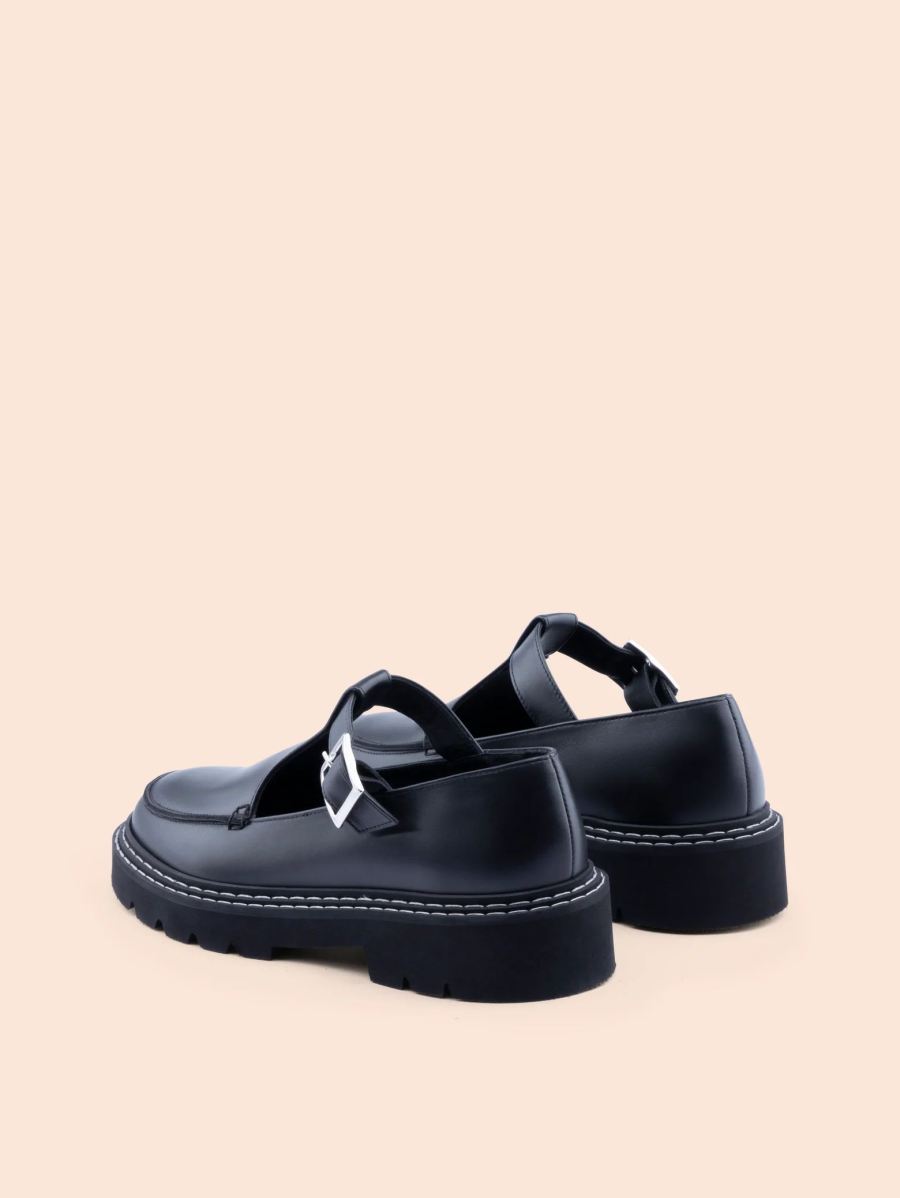 Maguire | Women's Neiva Black Mary Jane Flat | Special Offer