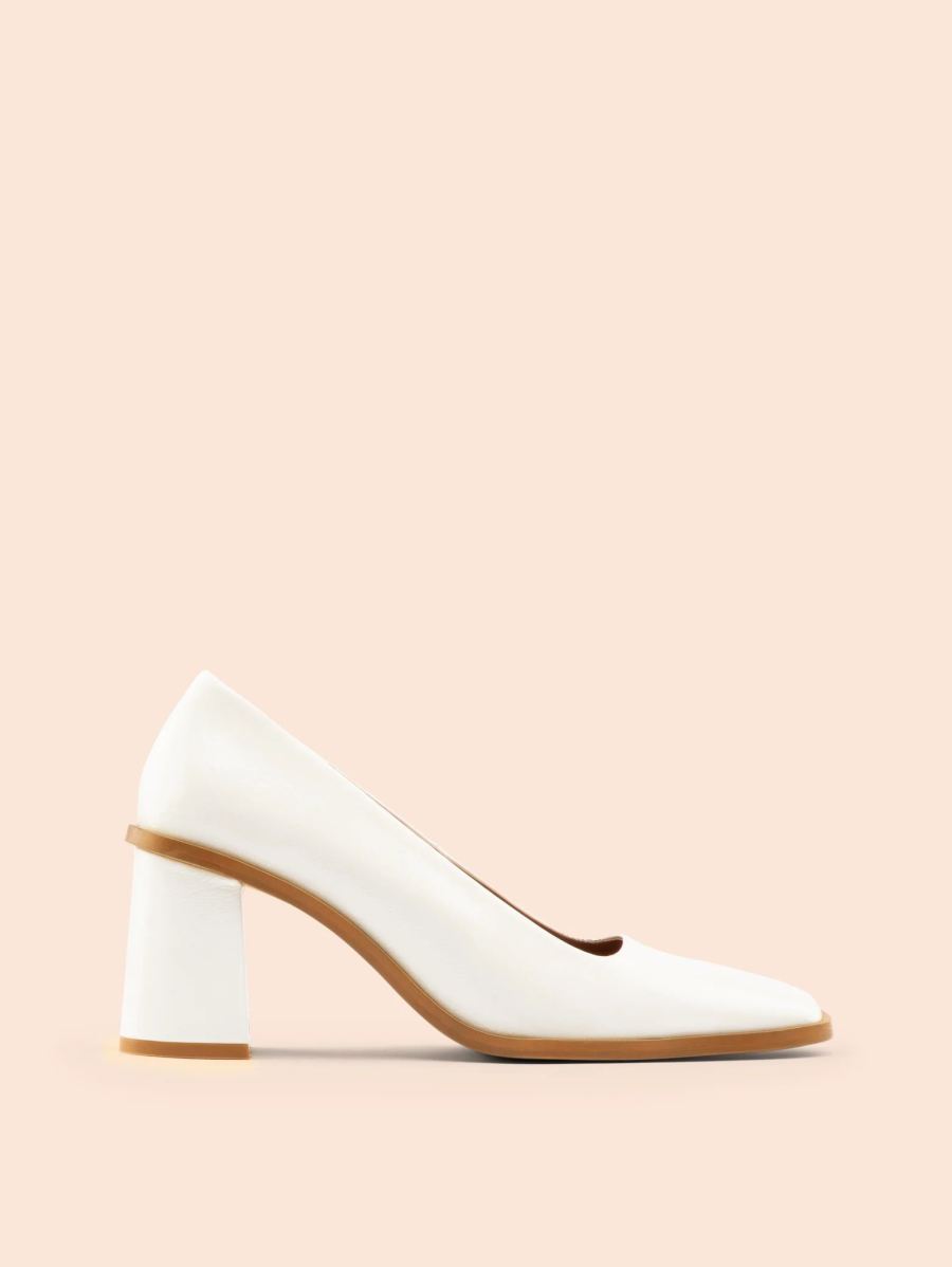 Maguire | Women's Lugo Cream Pump Heeled Pump | Special Offer