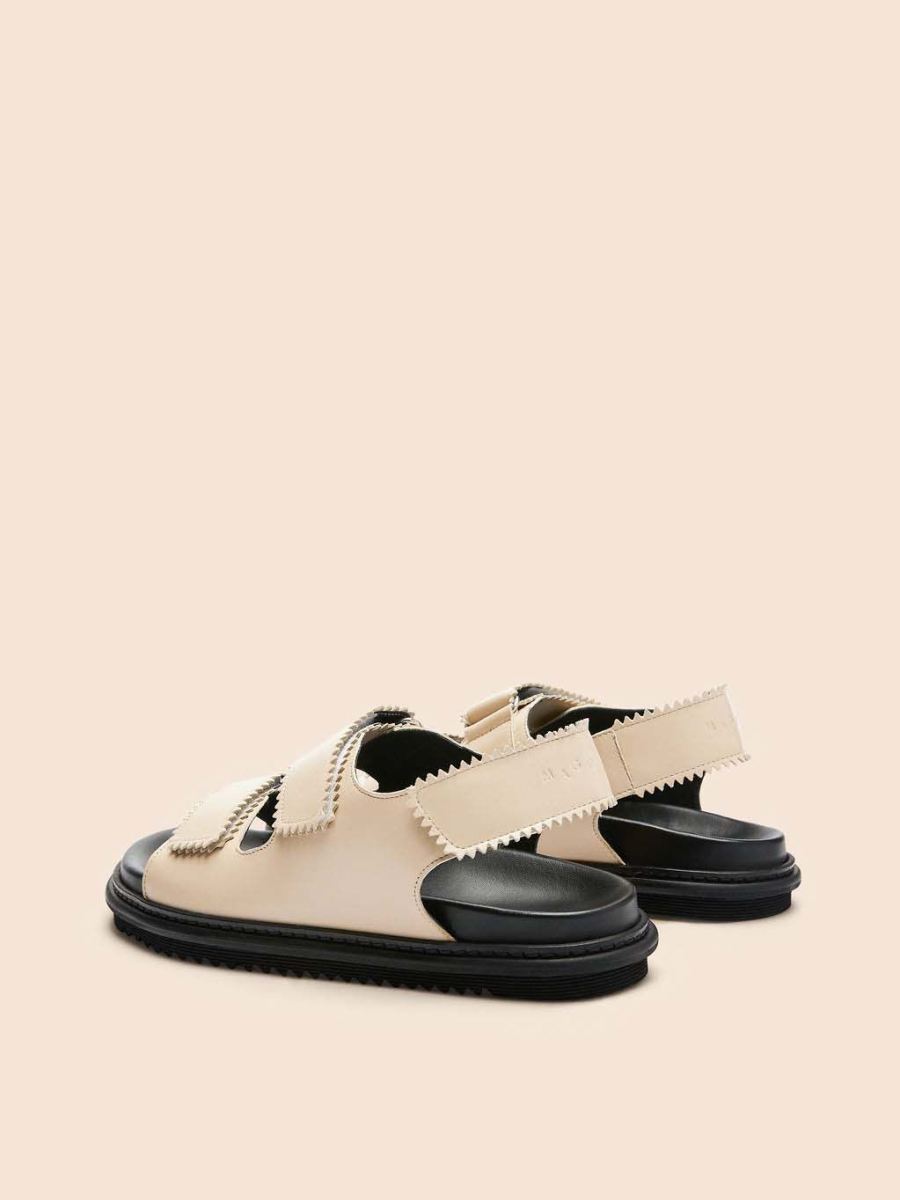 Maguire | Women's Tavira Buttermilk Sandal Velcro straps sandals | Special Offer