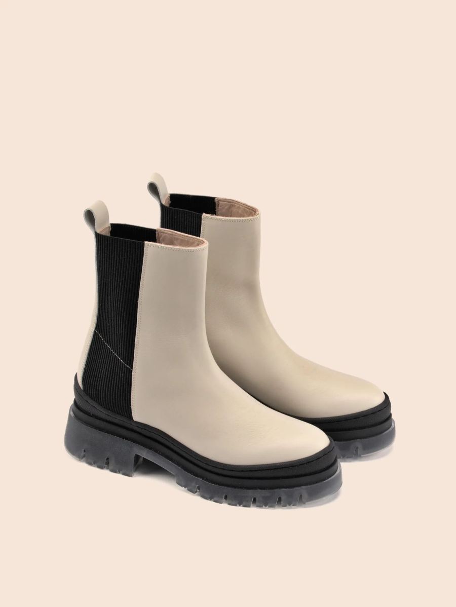 Maguire | Women's Siena Cream Boot Last Units | Special Offer