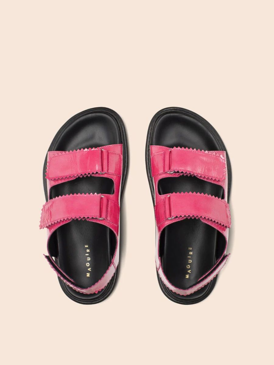 Maguire | Women's Tavira Pink Sandal Velcro straps sandals | Special Offer