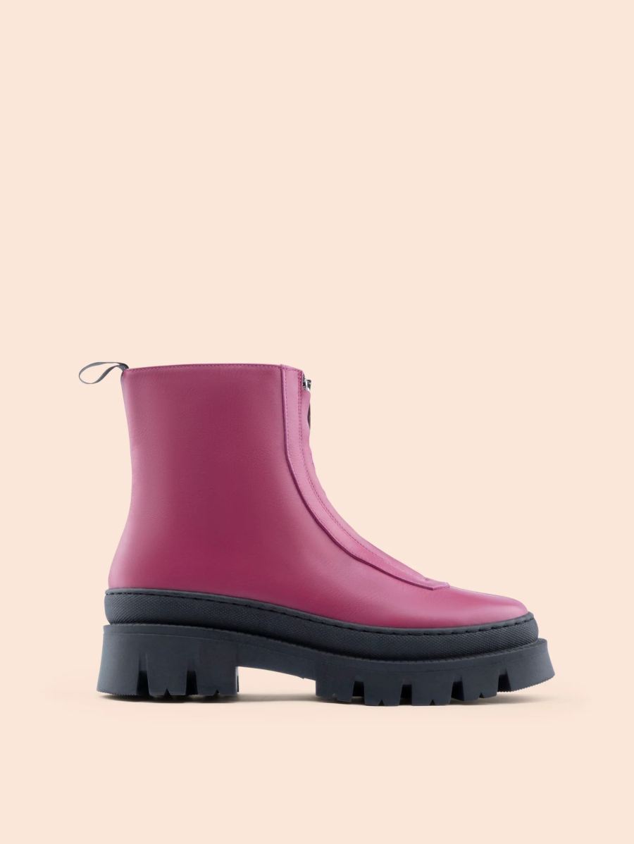 Maguire | Women's Lana Pink Boot Front-Zip Boot | Special Offer