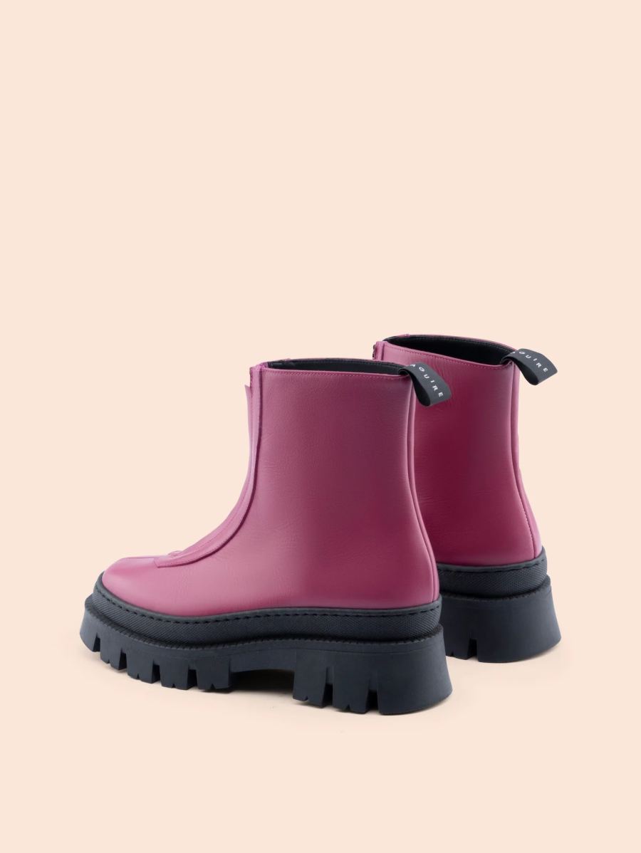 Maguire | Women's Lana Pink Boot Front-Zip Boot | Special Offer