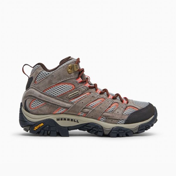 Merrell | Moab 2 Mid Waterproof Wide Width-Bungee Cord