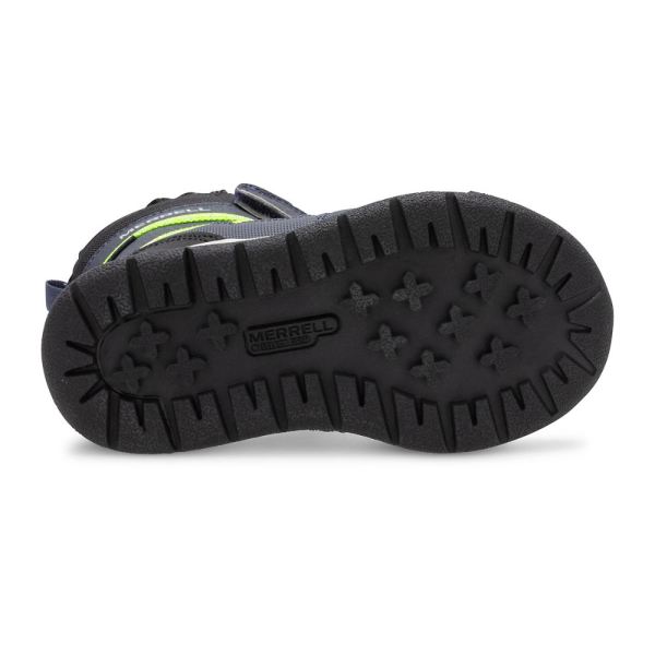 Merrell |  Snow Crush 2.0 Waterproof Jr. Boot-Navy/Lime