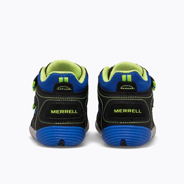 Merrell |  Bare Steps® Altitude Waterproof Jr. Boot-Black/Royal