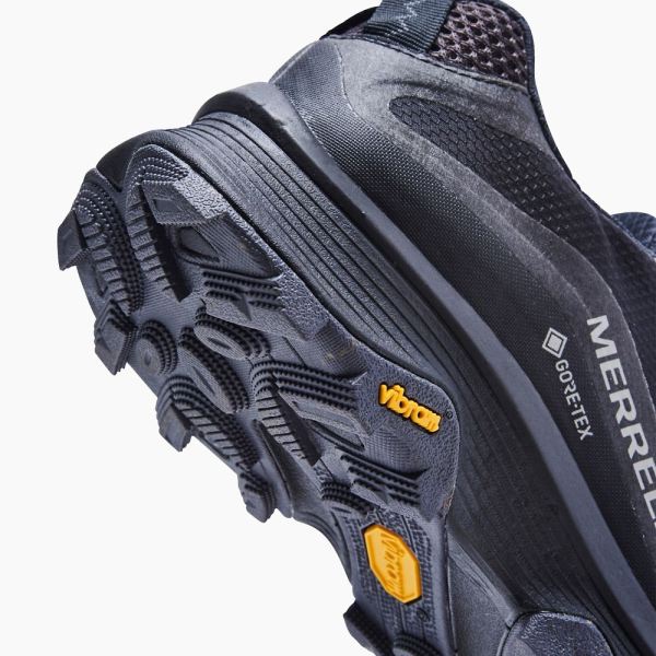 Merrell |  Moab Speed GORE-TEX®-Black/Asphalt